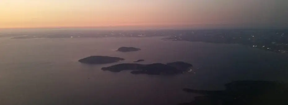 Flying into Istanbul for a quick connection.
