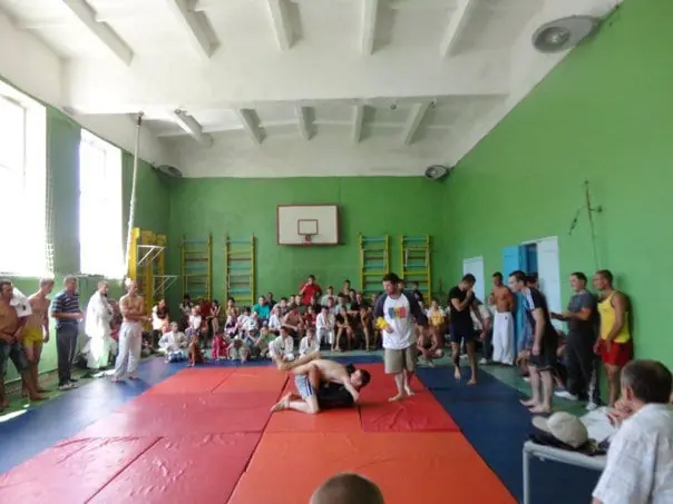 The first "Moldovan Cup" BJJ tournament in 2011, hosted in Burlacu