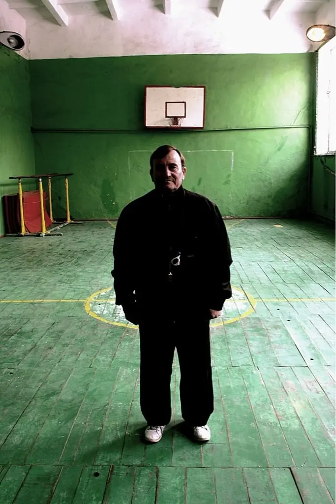 Sandu's father, the gym teacher