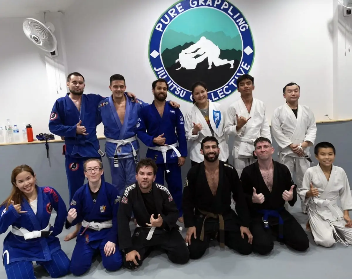 Chiang Mai, Thailand: Part of the Pure Grappling BJJ group