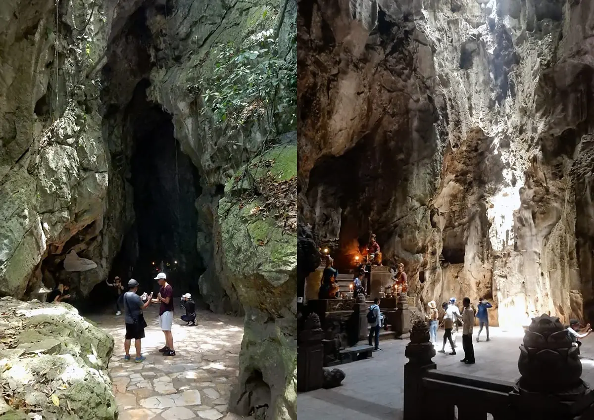 DaNang, Vietnam: Marble Mountains caves
