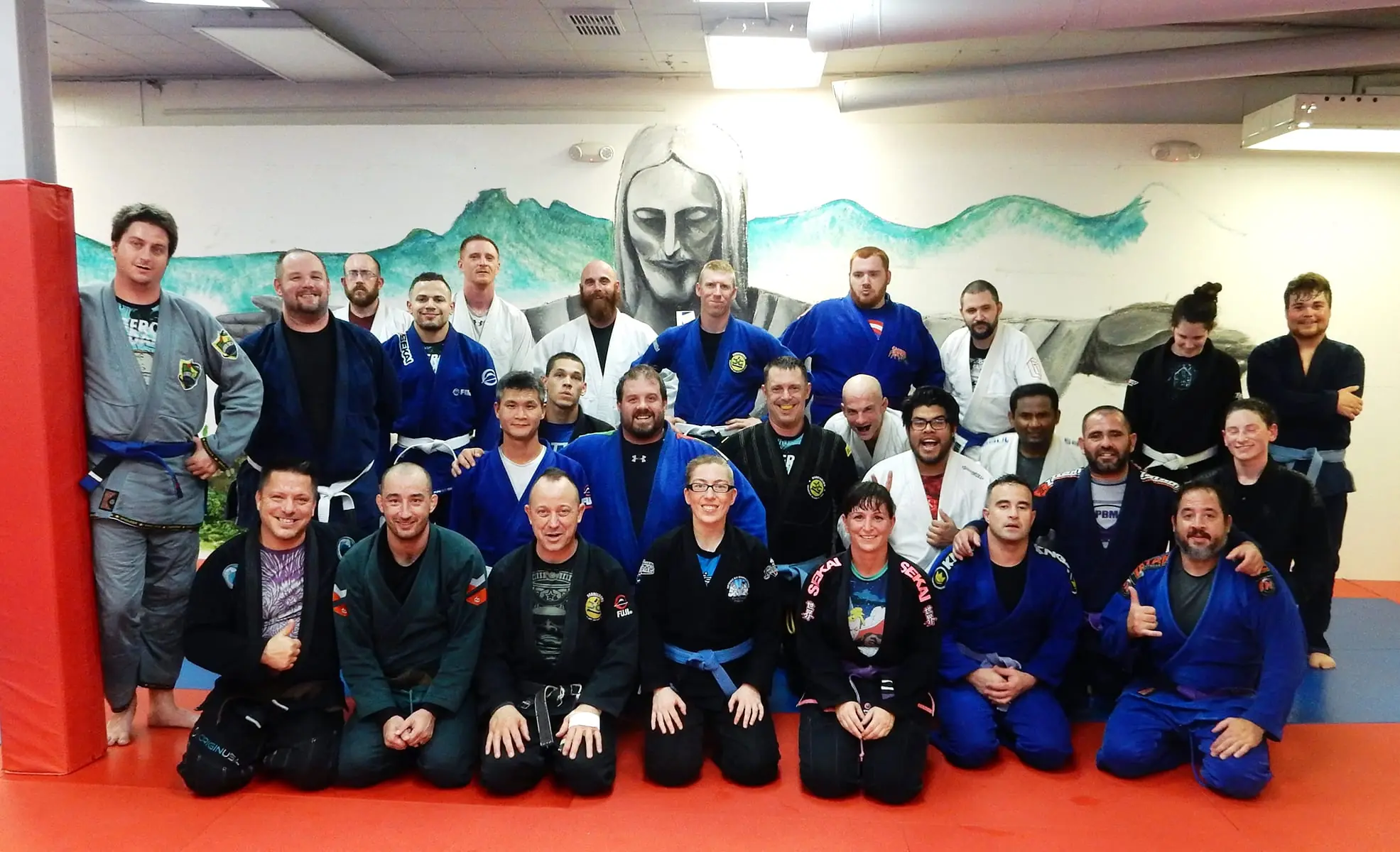 Harrisburg, Pennsylvania: A small part of the Harrisburg BJJ & Judy group