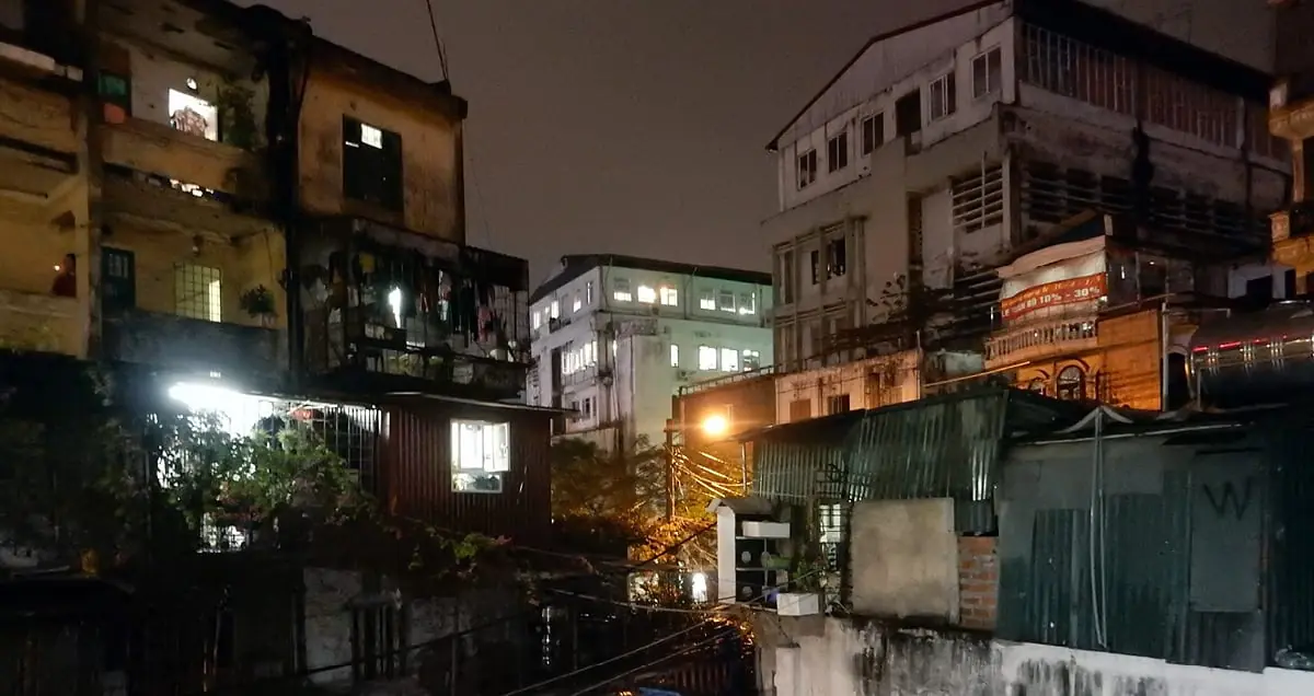 Hanoi, Vietnam: the city at night