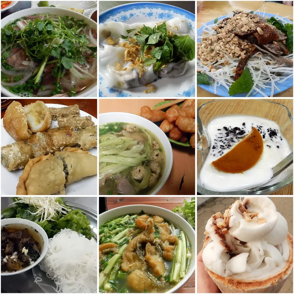 Hanoi, Vietnam: tasty meals!