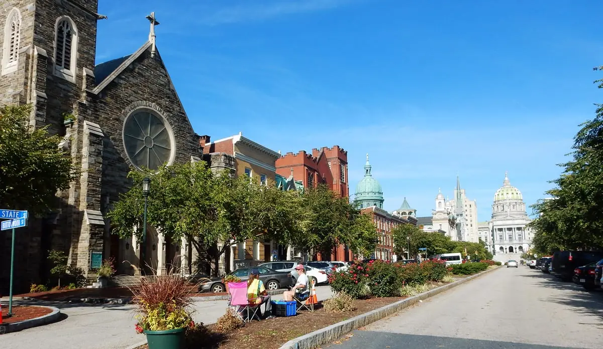 Harrisburg, Pennsylvania: City center