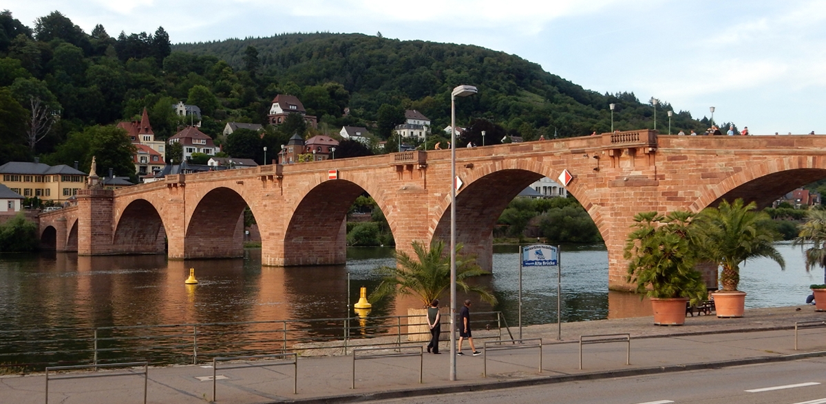 Summer Camp 2019 in Heidelberg: Bridger over the Neckar