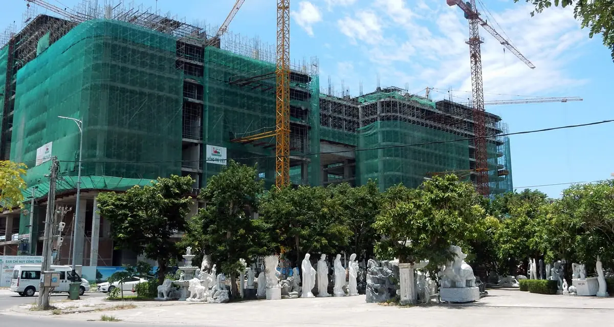 DaNang, Vietnam: Building under construction