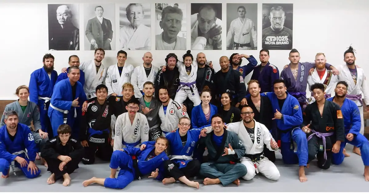 Group photo form last day of training at Jay Pages BJJ!