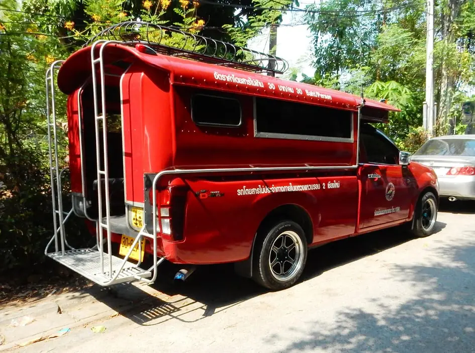 Chiang Mai, Thailand: Shared taxi