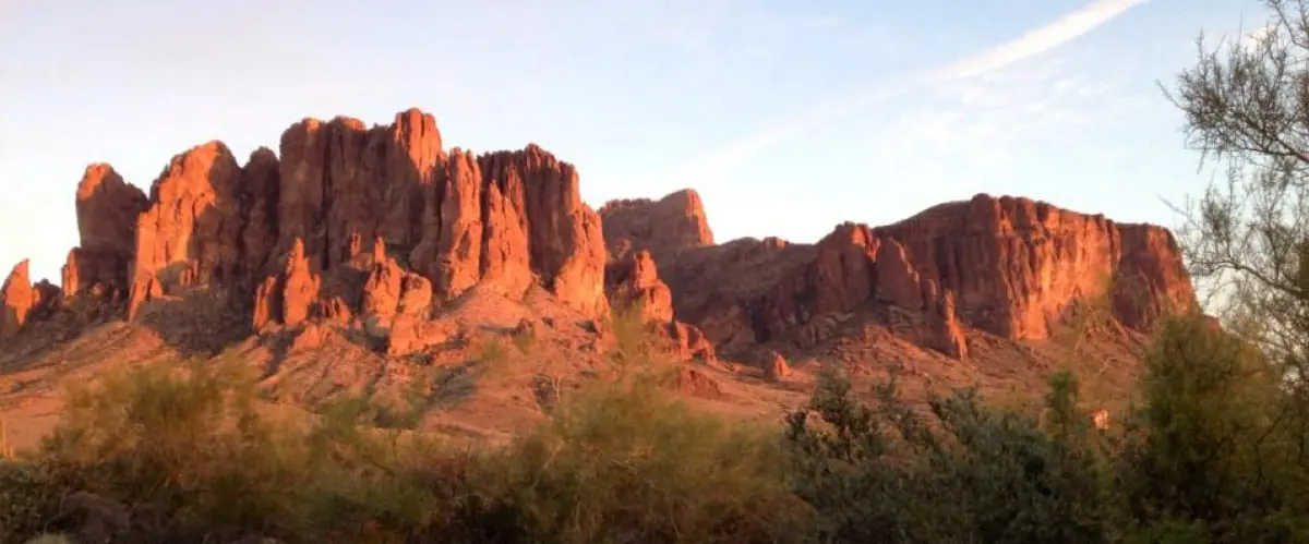 Superstition Mountains near Phoenix, Arizona