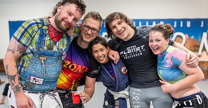 So, I just got promoted to Brown at the Globetrotters Zen Camp. =D : r/bjj